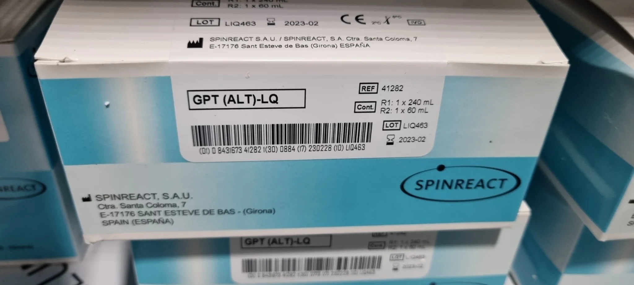Hóa chất xét nghiệm GPT-Spinreact